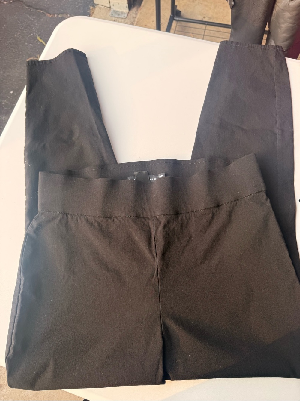 Fashion to Figure Black Stretch Ponte Pants